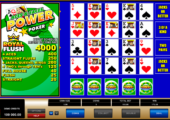 aces and faces  play power poker microgaming