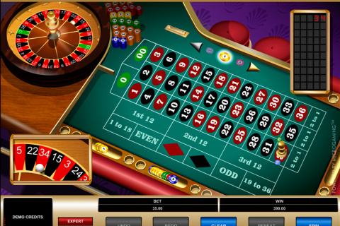 American roulette microgaming
