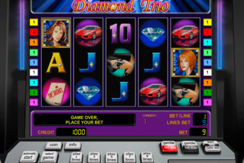 Diamond trio novomatic