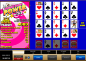 double joker  play power poker microgaming