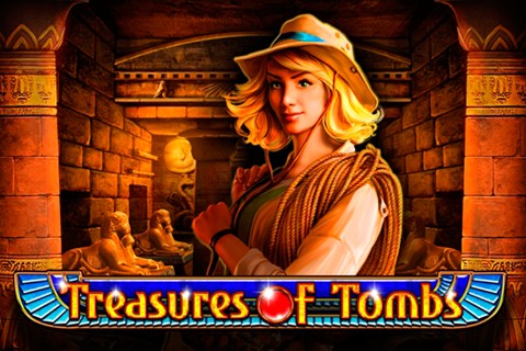logo treasures of tombs playson
