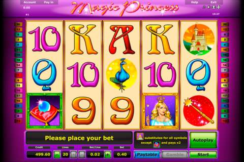 Magic princess novomatic