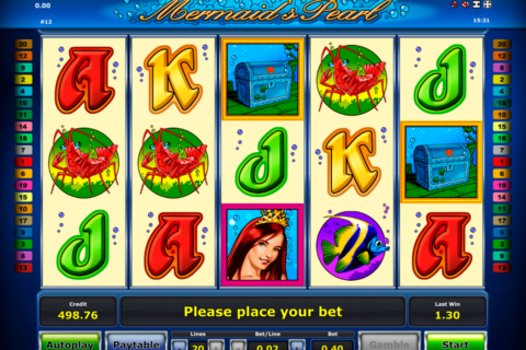 Mermaids pearl novomatic