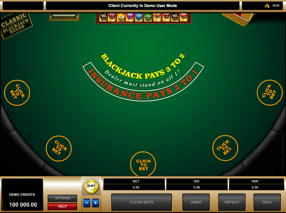 Multi-hand Blackjack