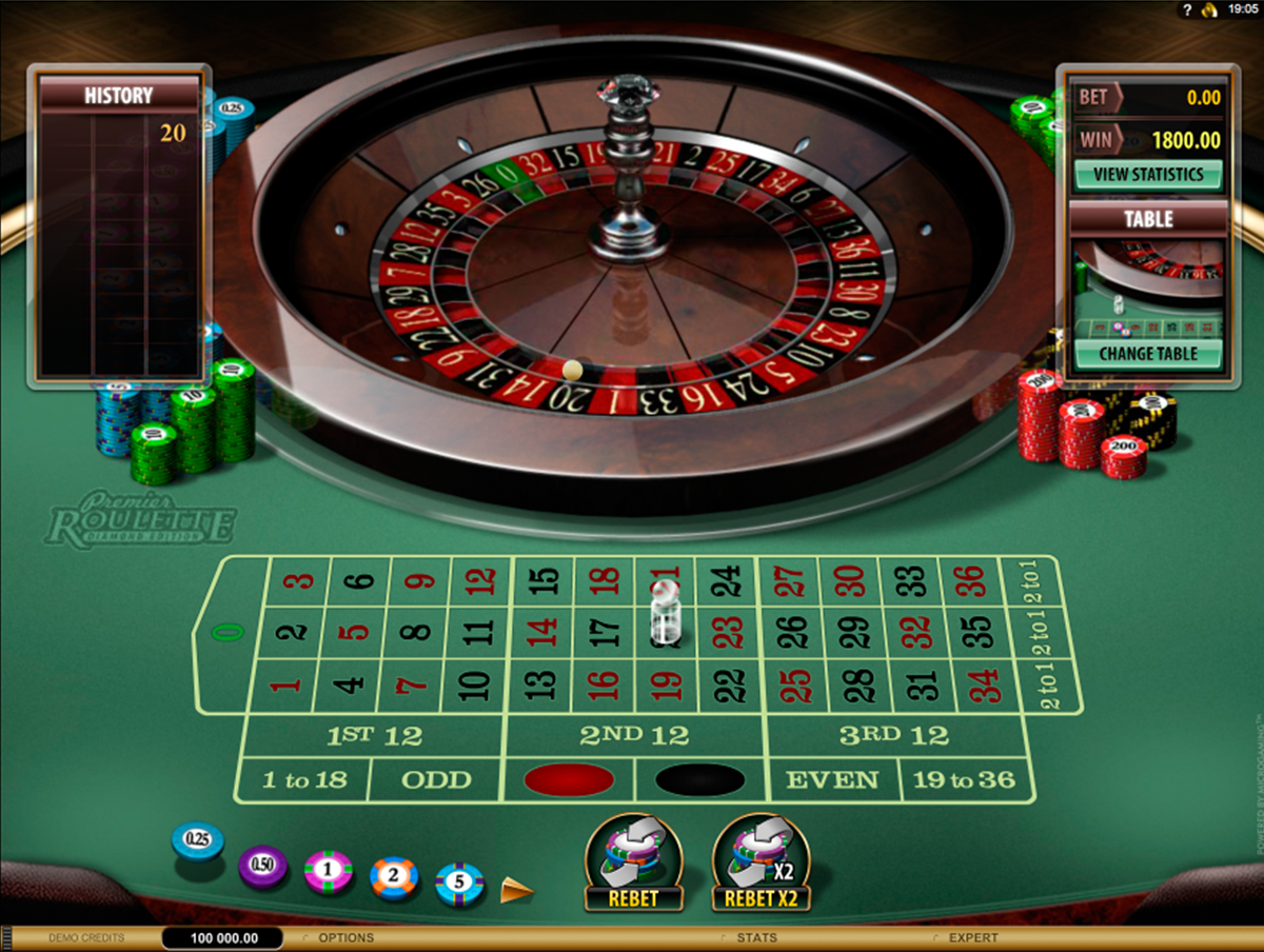 Premier Roulette Diamond Edition