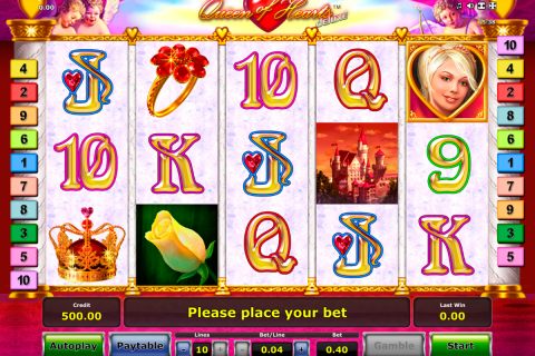 Queen of hearts deluxe novomatic