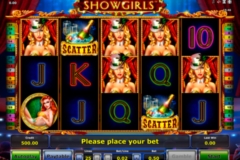 Showgirls novomatic