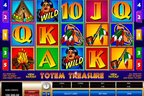 Totem treasure microgaming