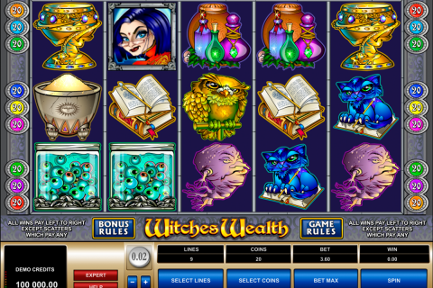 Witches wealth microgaming